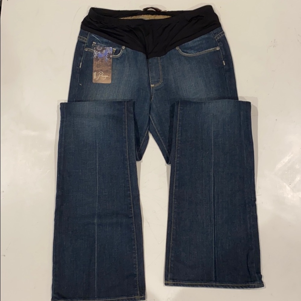 PAIGE maternity premium denim